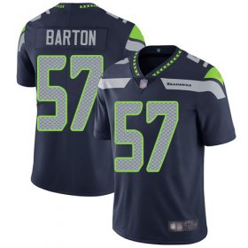 Wholesale Cheap Nike Seahawks #57 Cody Barton Steel Blue Team Color Men\'s Stitched NFL Vapor Untouchable Limited Jersey