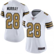 Wholesale Cheap Nike Saints #28 Latavius Murray White Women's Stitched NFL Limited Rush Jersey