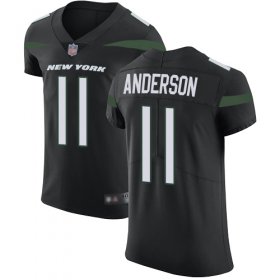 Wholesale Cheap Nike Jets #11 Robby Anderson Black Alternate Men\'s Stitched NFL Vapor Untouchable Elite Jersey