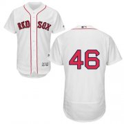Wholesale Cheap Red Sox #46 Craig Kimbrel White Flexbase Authentic Collection Stitched MLB Jersey