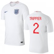 Wholesale Cheap England #2 Trippier Home Thai Version Soccer Country Jersey