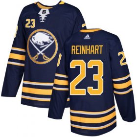 Wholesale Cheap Adidas Sabres #23 Sam Reinhart Navy Blue Home Authentic Youth Stitched NHL Jersey