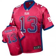 Wholesale Cheap Nike Giants #13 Odell Beckham Jr Red Alternate Men's Stitched NFL Elite Drift Fashion Jersey