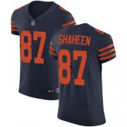 Wholesale Cheap Nike Bears #87 Adam Shaheen Navy Blue Alternate Men's Stitched NFL Vapor Untouchable Elite Jersey