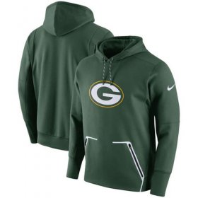 Wholesale Cheap Men\'s Green Bay Packers Nike Green Champ Drive Vapor Speed Pullover Hoodie