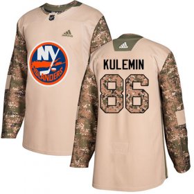 Wholesale Cheap Adidas Islanders #86 Nikolay Kulemin Camo Authentic 2017 Veterans Day Stitched NHL Jersey