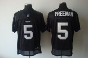 Wholesale Cheap Buccaneers #5 Josh Freeman Black Shadow Stitched NFL Jersey