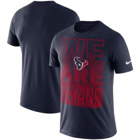 Wholesale Cheap Houston Texans Nike Local Verbiage Performance T-Shirt Navy