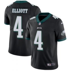 Wholesale Cheap Nike Eagles #4 Jake Elliott Black Alternate Men\'s Stitched NFL Vapor Untouchable Limited Jersey