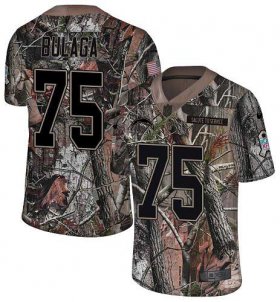 Wholesale Cheap Nike Chargers #75 Bryan Bulaga Camo Men\'s Stitched NFL Limited Rush Realtree Jersey
