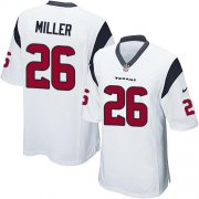 Wholesale Cheap Nike Texans #26 Lamar Miller White Youth Stitched NFL Elite Jersey