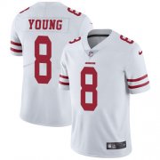 Wholesale Cheap Nike 49ers #8 Steve Young White Men's Stitched NFL Vapor Untouchable Limited Jersey