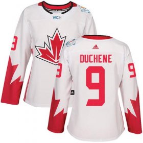 Wholesale Cheap Team Canada #9 Matt Duchene White 2016 World Cup Women\'s Stitched NHL Jersey
