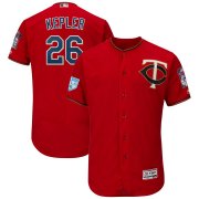 Wholesale Cheap Twins #26 Max Kepler Red 2019 Spring Training Flex Base Stitched MLB Jersey