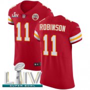 Wholesale Cheap Nike Chiefs #11 Demarcus Robinson Red Super Bowl LIV 2020 Team Color Men's Stitched NFL Vapor Untouchable Elite Jersey