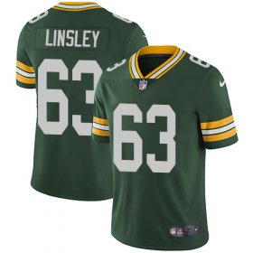 Wholesale Cheap Nike Packers #63 Corey Linsley Green Team Color Men\'s Stitched NFL Vapor Untouchable Limited Jersey