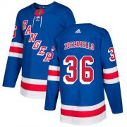 Wholesale Cheap Adidas Rangers #36 Mats Zuccarello Royal Blue Home Authentic Stitched NHL Jersey