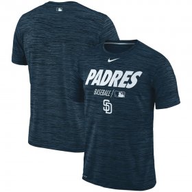 Wholesale Cheap San Diego Padres Nike Authentic Collection Velocity Team Issue Performance T-Shirt Navy