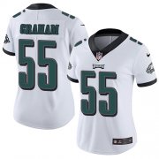 Wholesale Cheap Nike Eagles #55 Brandon Graham White Women's Stitched NFL Vapor Untouchable Limited Jersey