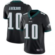 Wholesale Cheap Nike Eagles #10 DeSean Jackson Black Alternate Men's Stitched NFL Vapor Untouchable Limited Jersey