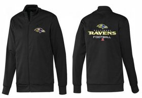 Wholesale Cheap NFL Baltimore Ravens Victory Jacket Black_1
