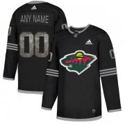Wholesale Cheap Men's Adidas Wild Personalized Authentic Black Classic NHL Jersey