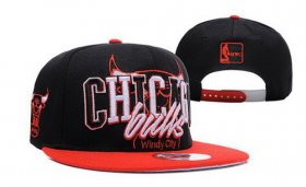 Wholesale Cheap NBA Chicago Bulls Snapback Ajustable Cap Hat DF 03-13_60