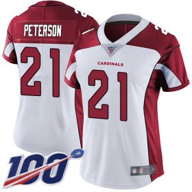 Wholesale Cheap Nike Cardinals #21 Patrick Peterson White Women\'s Stitched NFL 100th Season Vapor Limited Jersey