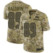 Wholesale Cheap Nike Seahawks #89 Doug Baldwin Camo Youth Stitched NFL Limited 2018 Salute to Service Jersey