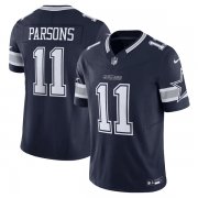 Wholesale Cheap Men's Dallas Cowboys #11 Micah Parsons Navy 2023 F.U.S.E. Limited Stitched Football Jersey