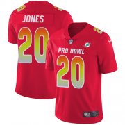 Wholesale Cheap Nike Dolphins #20 Reshad Jones Red Youth Stitched NFL Limited AFC 2018 Pro Bowl Jersey