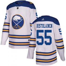 Wholesale Cheap Adidas Sabres #55 Rasmus Ristolainen White Authentic 2018 Winter Classic Youth Stitched NHL Jersey