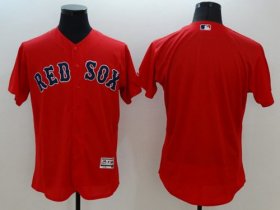 Wholesale Cheap Red Sox Blank Red Flexbase Authentic Collection Stitched MLB Jersey