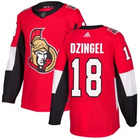 Wholesale Cheap Adidas Senators #18 Ryan Dzingel Red Home Authentic Stitched Youth NHL Jersey