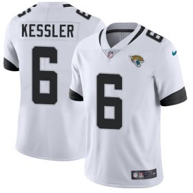 Wholesale Cheap Nike Jaguars #6 Cody Kessler White Men\'s Stitched NFL Vapor Untouchable Limited Jersey