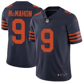 Wholesale Cheap Nike Bears #9 Jim McMahon Navy Blue Alternate Men\'s Stitched NFL Vapor Untouchable Limited Jersey