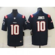 Wholesale Cheap Men New England Patriots #10 Mac Jones Navy 2021 Draft Vapor Limited Jersey