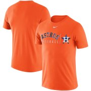 Wholesale Cheap Houston Astros Nike MLB Practice T-Shirt Orange
