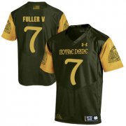 Wholesale Cheap Notre Dame Fighting Irish 7 Will Fuller V Olive Green College Football Jersey