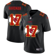 Wholesale Cheap Kansas City Chiefs #17 Mecole Hardman Men's Nike Team Logo Dual Overlap Limited NFL Jersey Black
