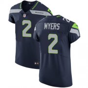 Wholesale Cheap Nike Seahawks #2 Jason Myers Steel Blue Team Color Men's Stitched NFL Vapor Untouchable Elite Jersey