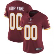 Wholesale Cheap Nike Washington Redskins Customized Burgundy Red Team Color Stitched Vapor Untouchable Limited Women's NFL Jersey