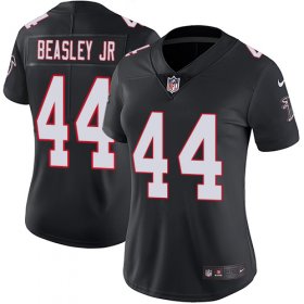Wholesale Cheap Nike Falcons #44 Vic Beasley Jr Black Alternate Women\'s Stitched NFL Vapor Untouchable Limited Jersey