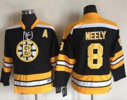 Wholesale Cheap Bruins #8 Cam Neely Black CCM Youth Stitched NHL Jersey