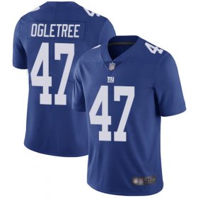 Wholesale Cheap Nike Giants #47 Alec Ogletree Royal Blue Team Color Men\'s Stitched NFL Vapor Untouchable Limited Jersey