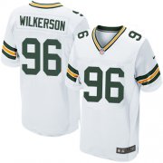 Wholesale Cheap Nike Packers #96 Muhammad Wilkerson White Men's Stitched NFL Elite Jersey