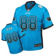 Wholesale Cheap Nike Panthers #88 Greg Olsen Blue Alternate Men's Stitched NFL Elite Drift Fashion Jersey