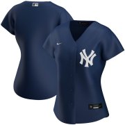 Wholesale Cheap New York Yankees Nike Women's Alternate 2020 MLB Team Jersey Navy