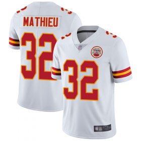 Wholesale Cheap Nike Chiefs #32 Tyrann Mathieu White Men\'s Stitched NFL Vapor Untouchable Limited Jersey