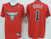 Wholesale Cheap Chicago Bulls #1 Derrick Rose Revolution 30 Swingman 2013 Christmas Day Red Jersey